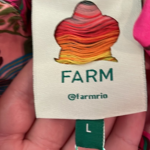 🏷️ NWT | 🦜FARM RIO Mixed Border Print Maxi Dress - Picture 9 of 10